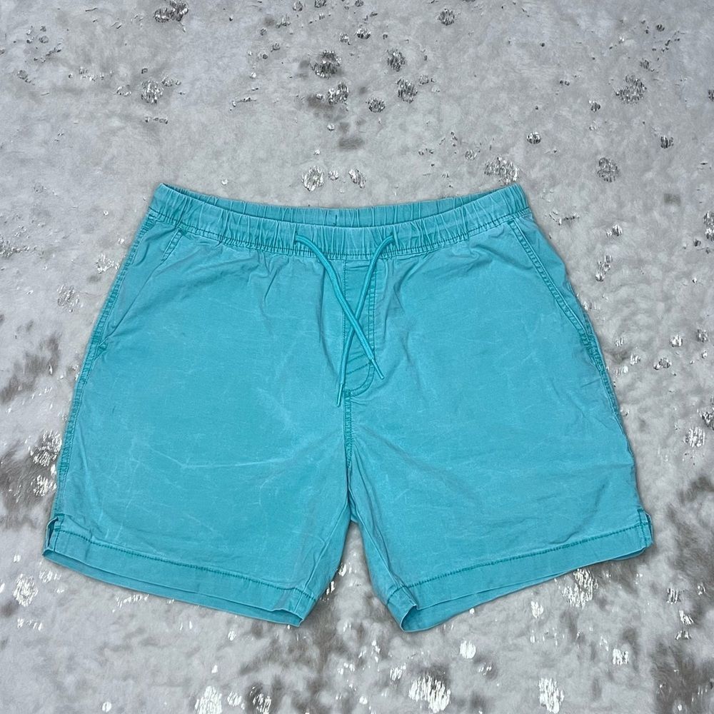 Izod Swim Shorts with Drawstring and Pockets Unlined in Seafoam Green Large💗